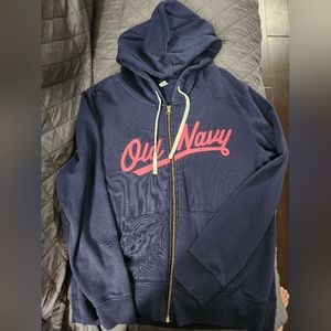 Navy hoodie